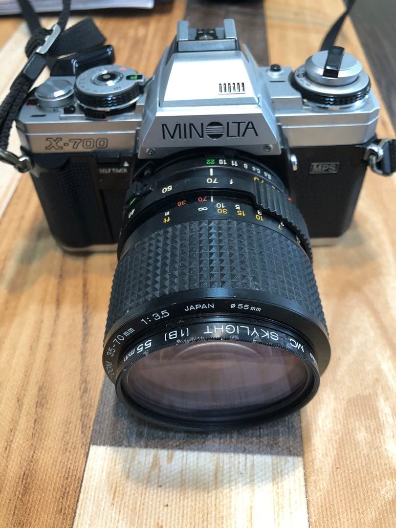 Minolta X-700 一眼レフカメラ 35-70mmレンズ