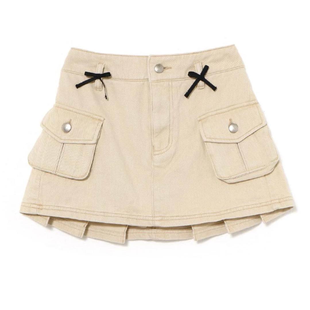 スカート andmary Baby ribbon mini skirt S