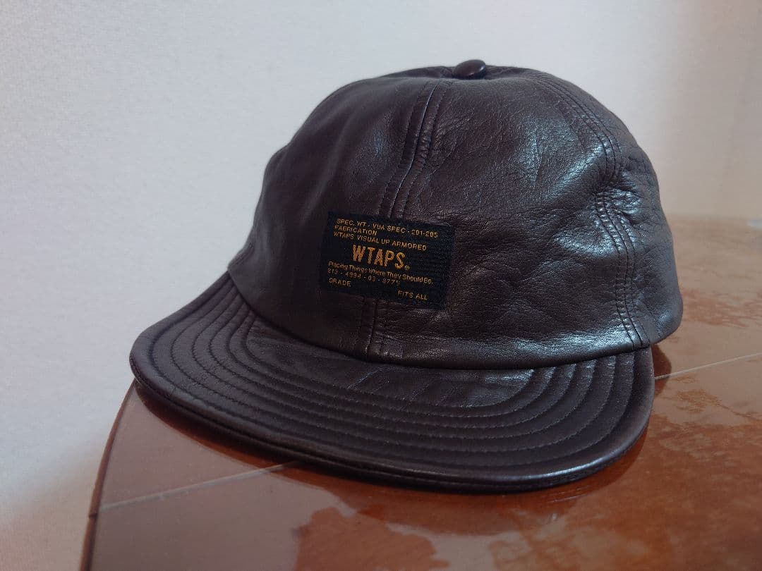 WTAPS 162MYDT-HT04 レザーキャップ