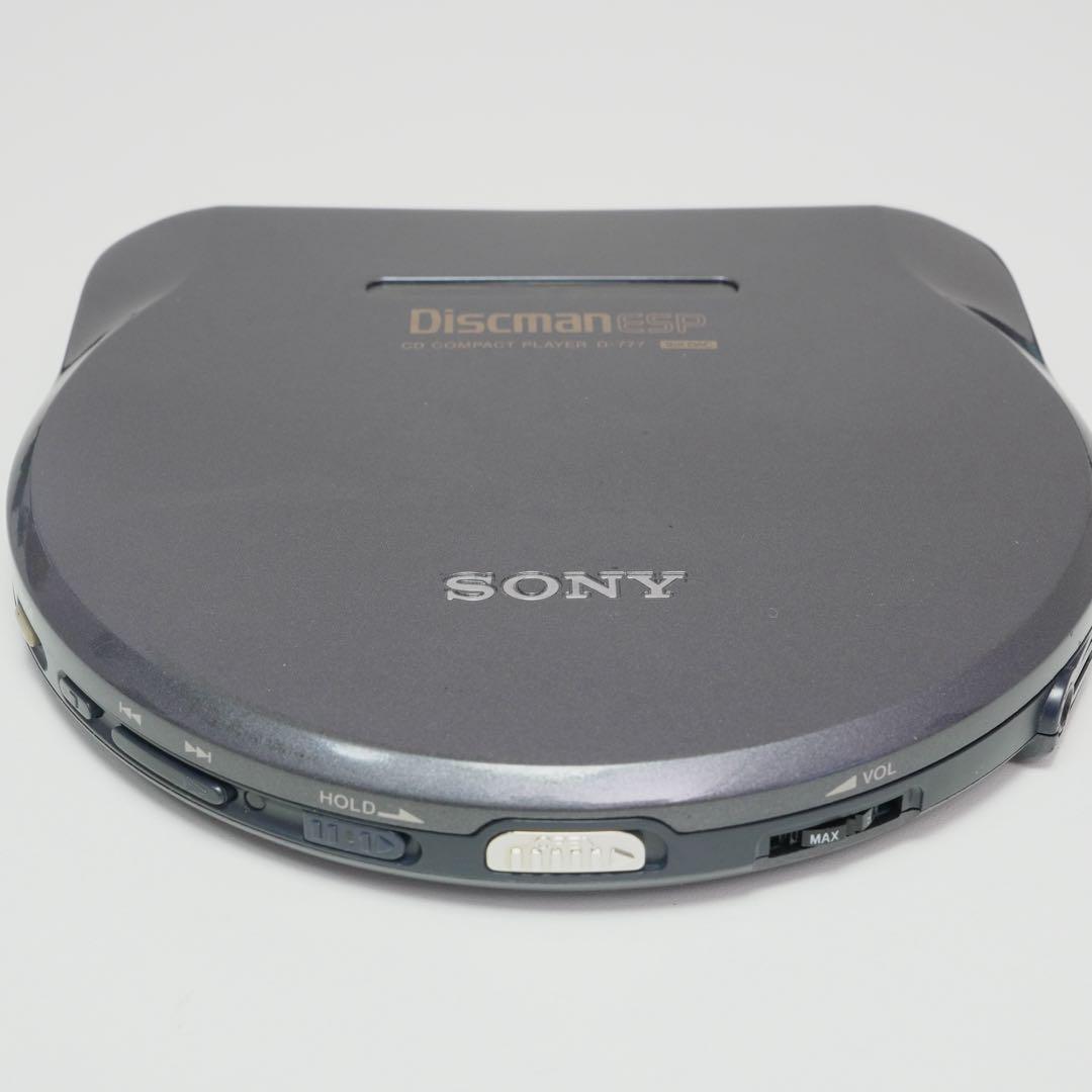 SONY Discman d-777 ESP ポータブルCDプレーヤー