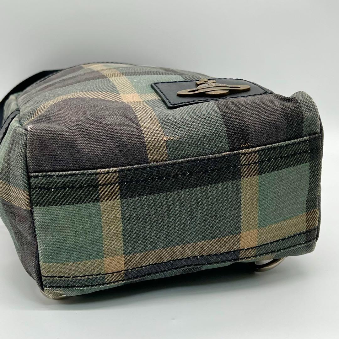 【美品】ヴィヴィアン ボディバッグ ワンショルダーバッグ オーブ グリーン