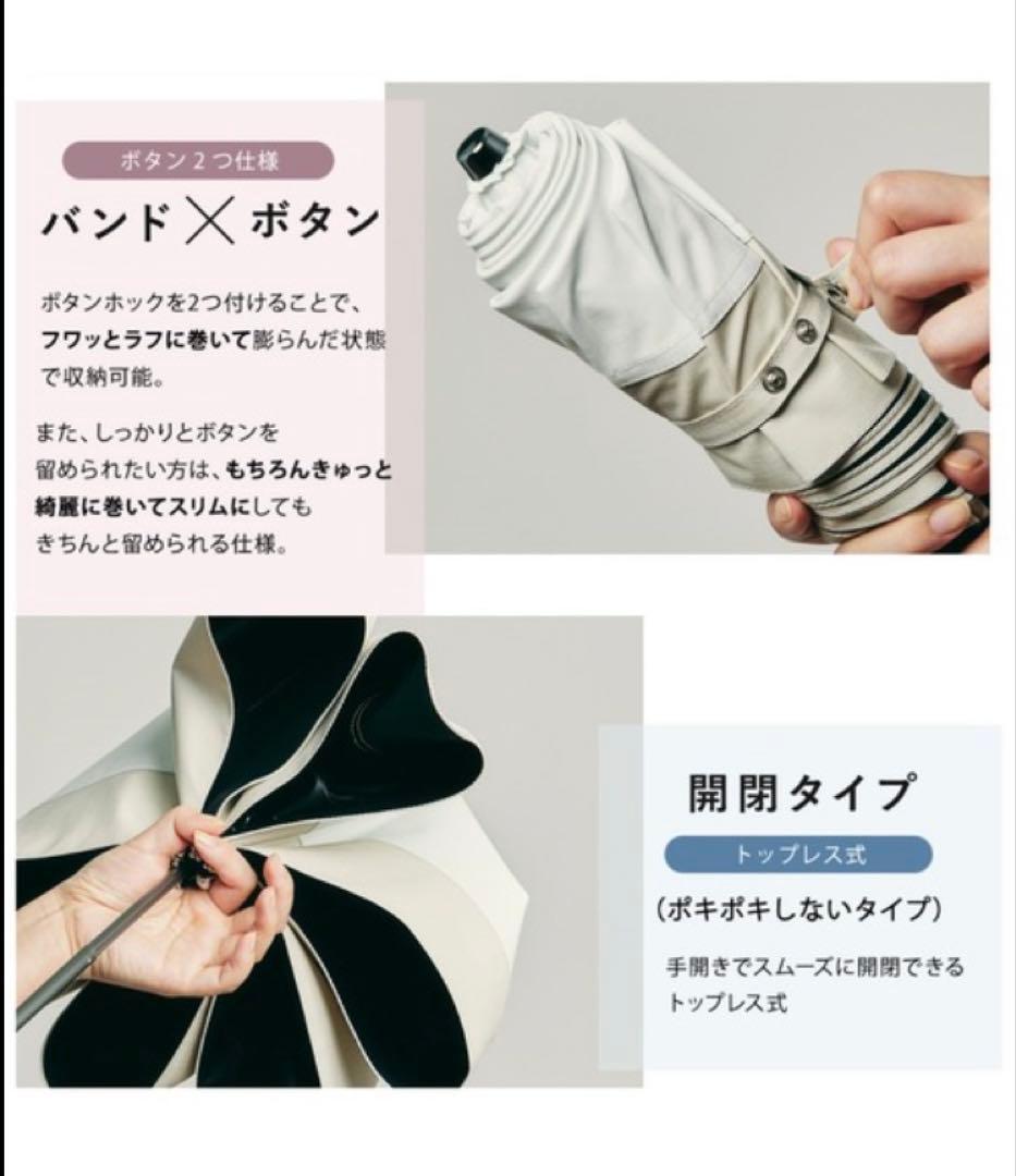 新品 Waterfront COKAGE+ 東レサマーシールド 折りたたみ傘