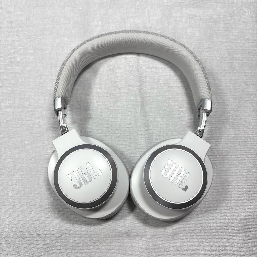 g*n様 【最終値下げ】JBL LIVE 770 NC ホワイト ワイヤレスヘッ