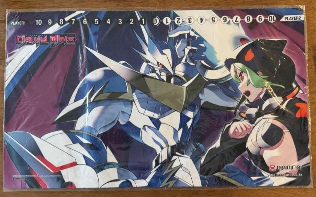 デジモンカード プレイマット 四ノ宮リナ アルフォースブイドラモン 韓国