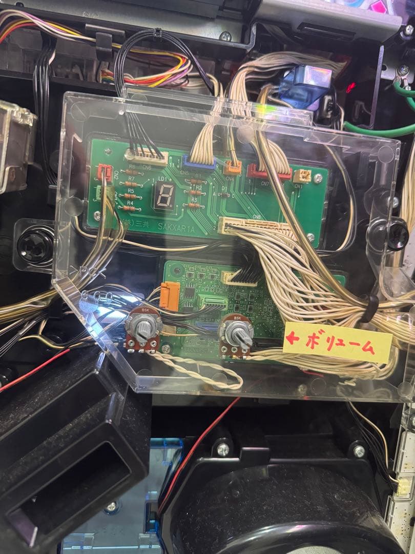 マクロスフロンティア2 不要機付き 実機 パチスロ 家庭用電源 三共