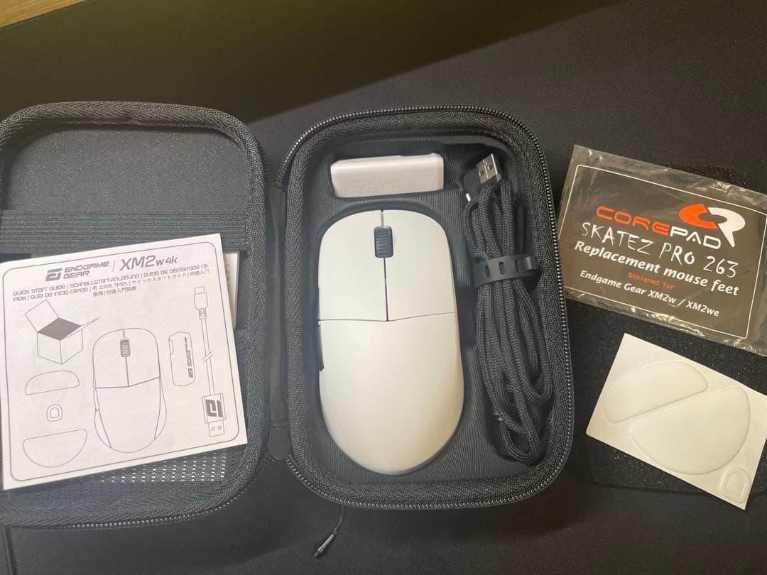 [ほぼ新品] End Game Gear XM2w 4k (マウスソール交換済品