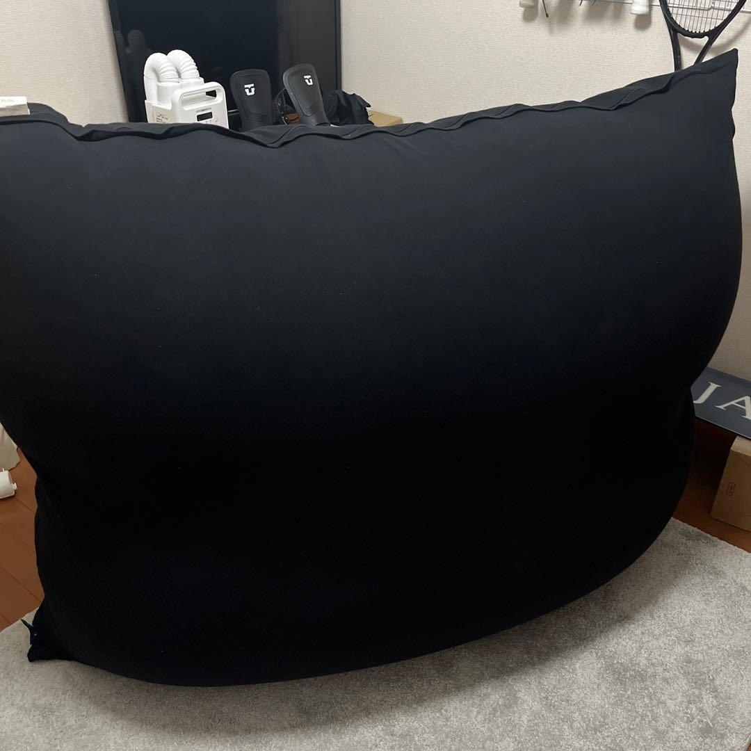 KOMAL　Yogibo プレミアム ビーズクッション ブラック