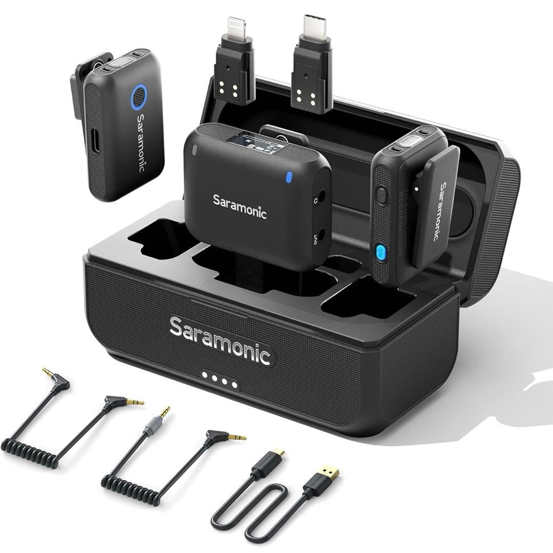 Saramonic Blink500B2+ ワイヤレスラベリアマイク