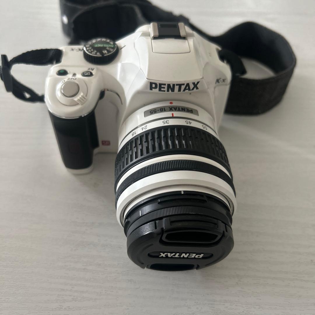 PENTAX K-x ホワイト デジタル一眼レフカメラ