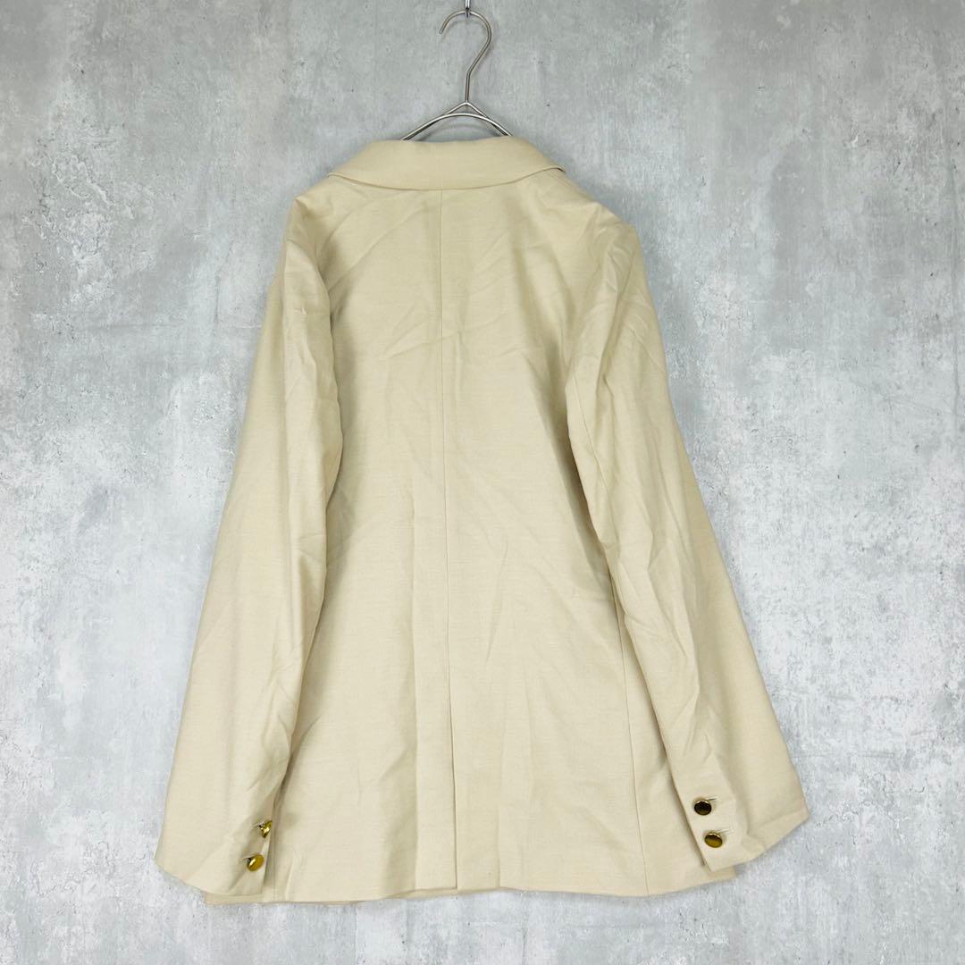 NOBLE ダブルブレスト　テーラード　ジャケット　ベージュ