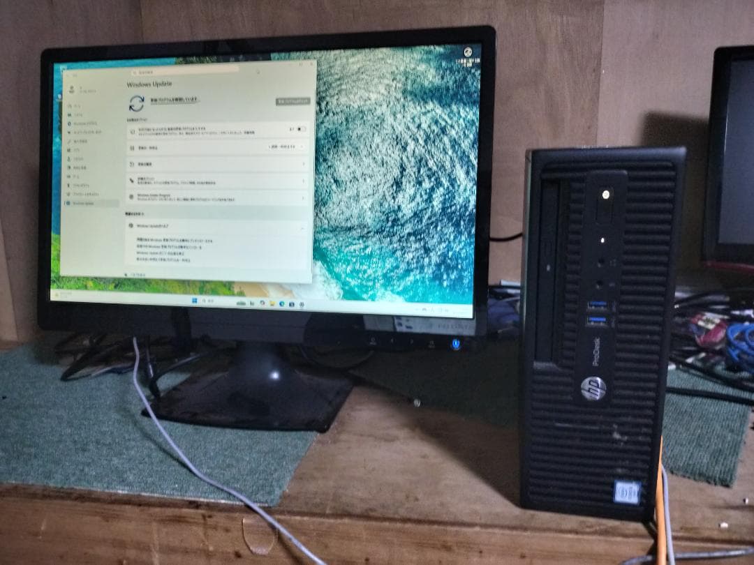 HP デスクトップPC一式　windows11 office