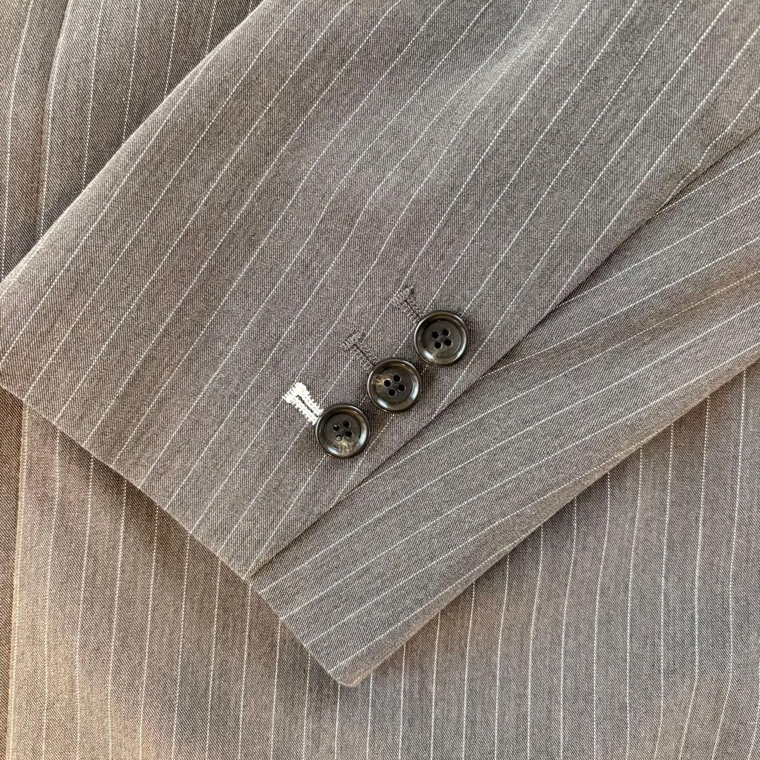 ANDRESD ドレス ピンストライプテーラードビスチェドレス グレー M