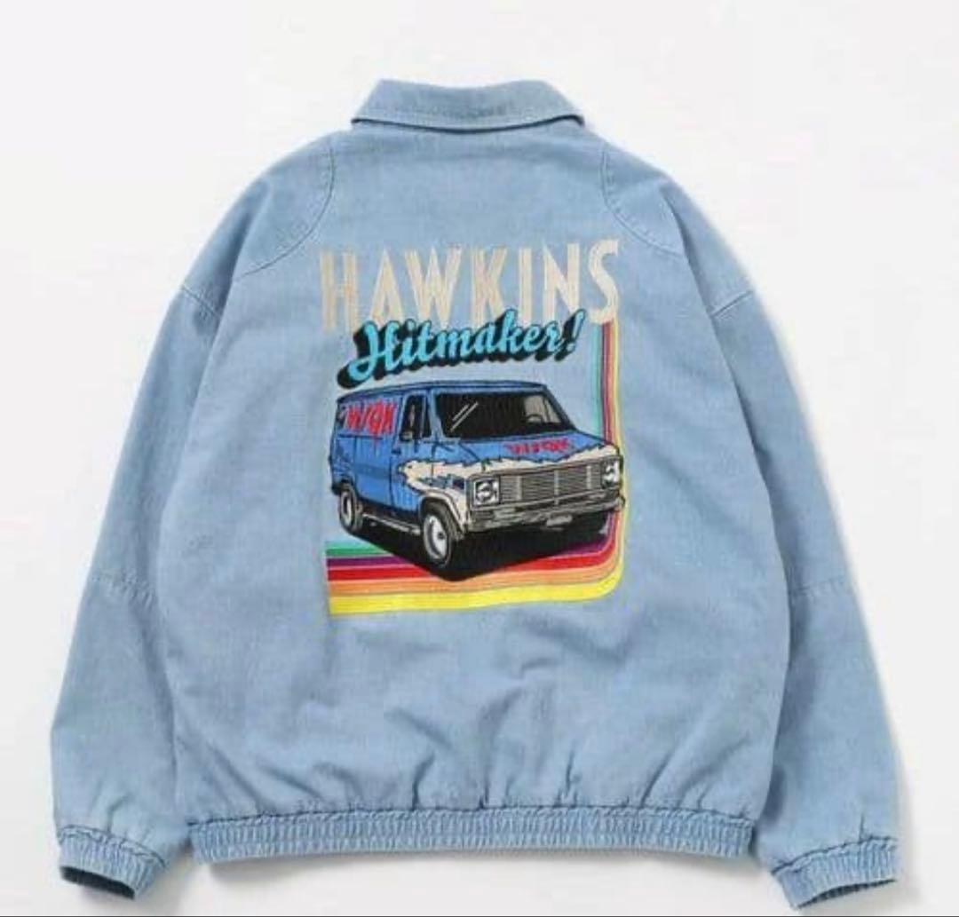 niko and... STRANGER THINGS コラボデニムブルゾン