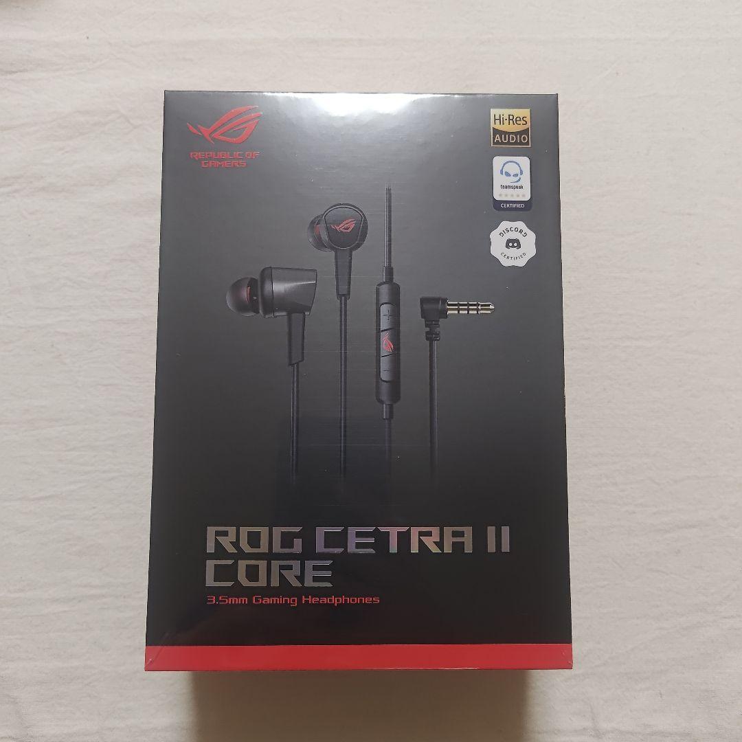 イヤホン ASUS ROG Cetra II Core