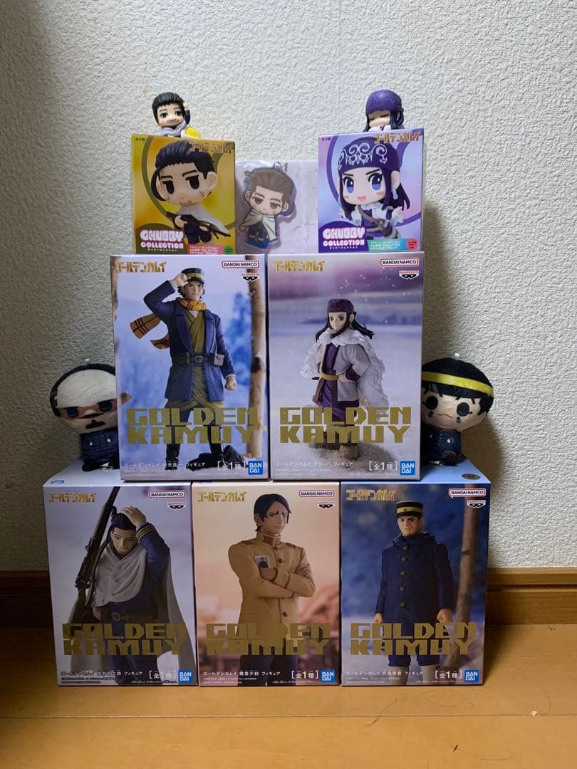 【新品未開封】ゴールデンカムイ　GOLDEN KAMUYフィギュア　まとめ売り