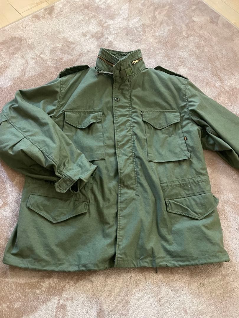 ALPHA INDUSTRIES ミリタリージャケット X-LARGE 未使用