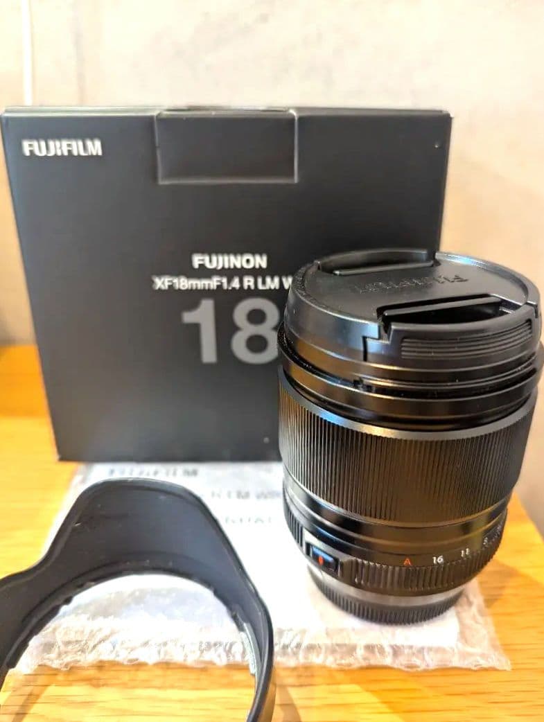 美品FUJIFILM フジノン XF18mm F1.4 R LM WR