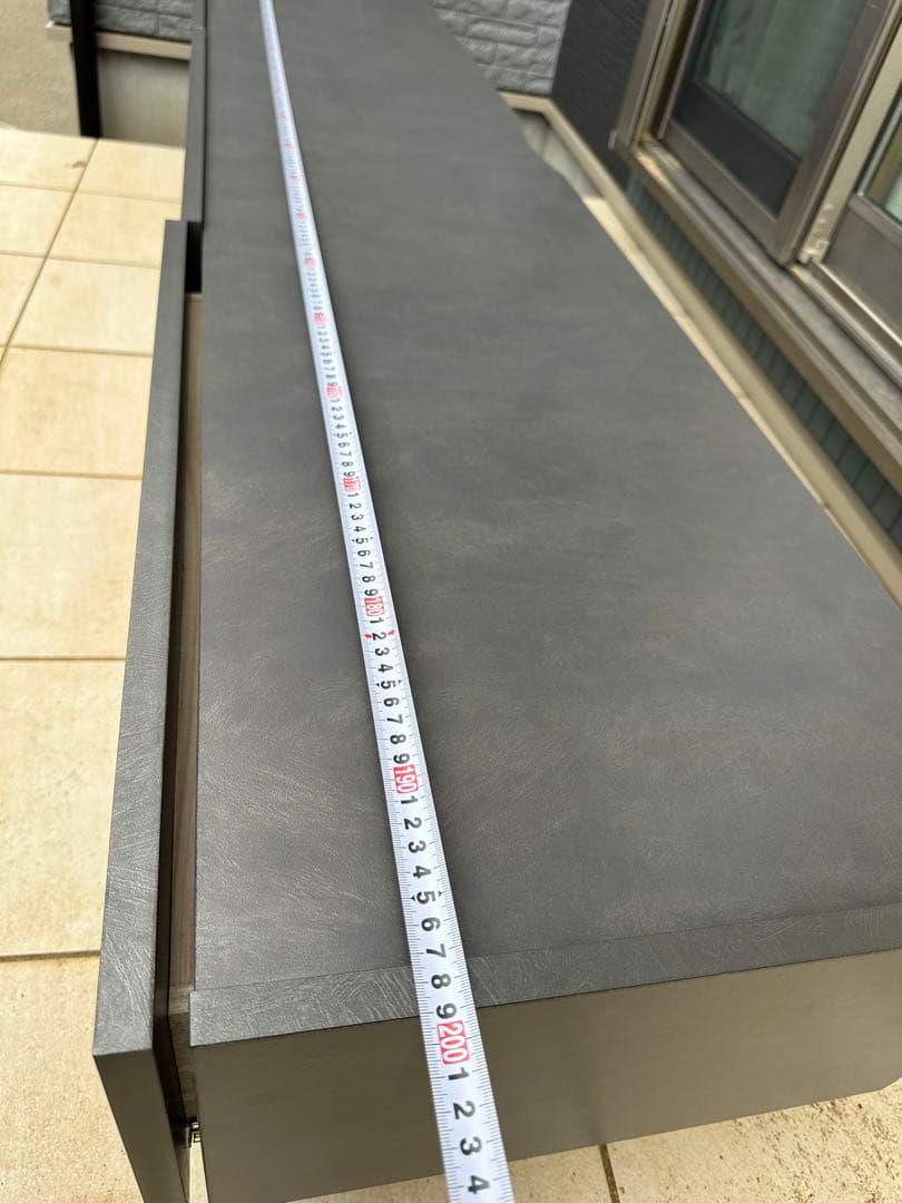 メラミンテレビボード　200cm 美品