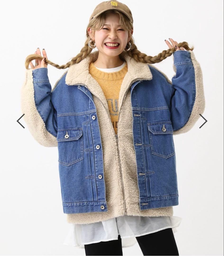 LEPSIM デニムボアドッキングジャケット FREE 新品未使用