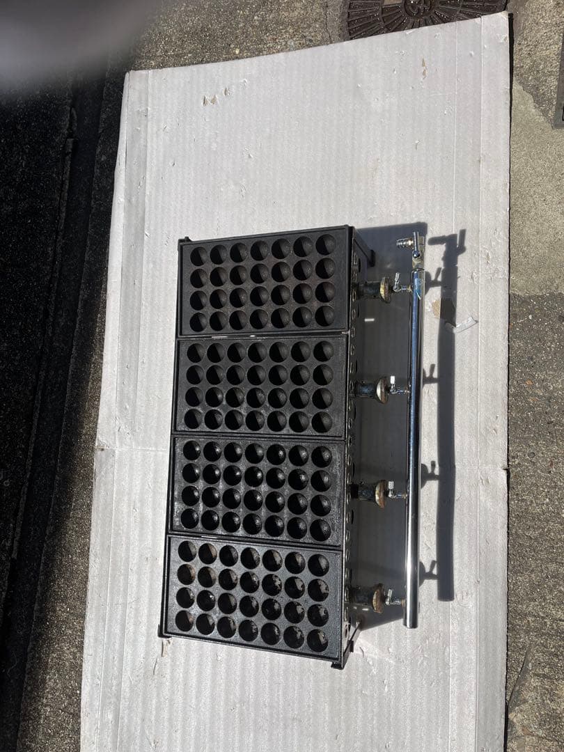 たこ焼き器　鉄板4枚28穴 天然ガス　都市ガス　業務用