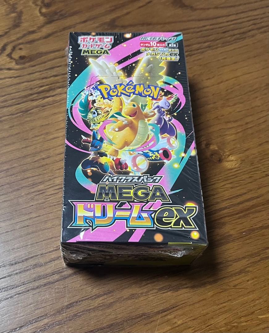 ポケモンカードゲーム MEGA ドリームEX 1boxシュリンク付き