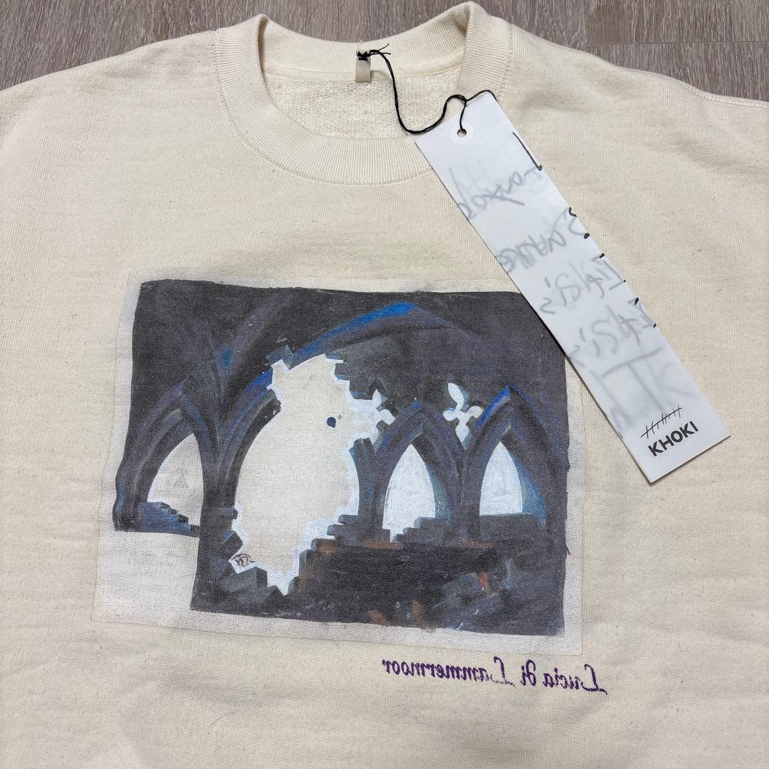 新品未使用 KHOKI スウェット オートミール サイズ4 25AW