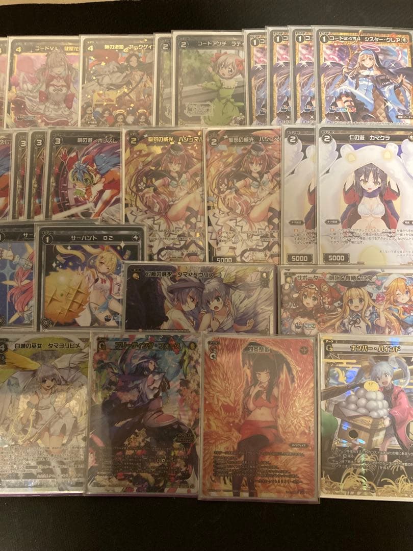 ウィクロス タマ　デッキ ホロ多数　wixoss