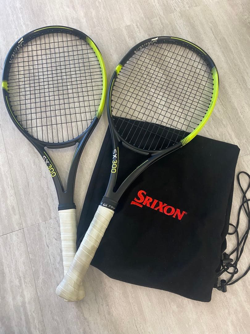 Srixon CX 300 ラケット 2本セット　ケース付き
