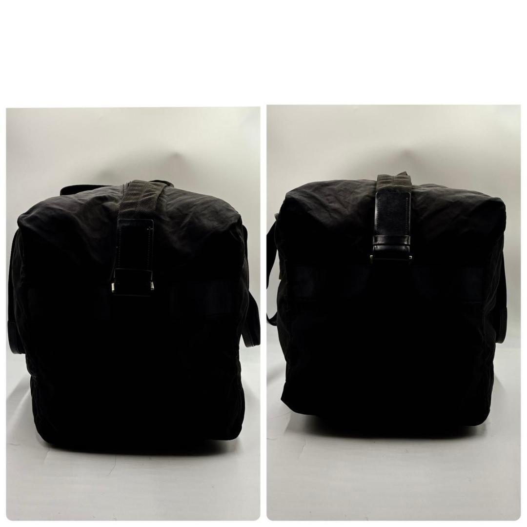 ユミ　プラダ ボストンバッグ 2way 三角ロゴ 白タグ ナイロン