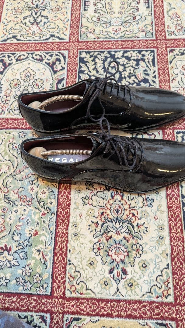 ✨本日限り‼️REGAL ブラック ドレスシューズ✨25.5‼️