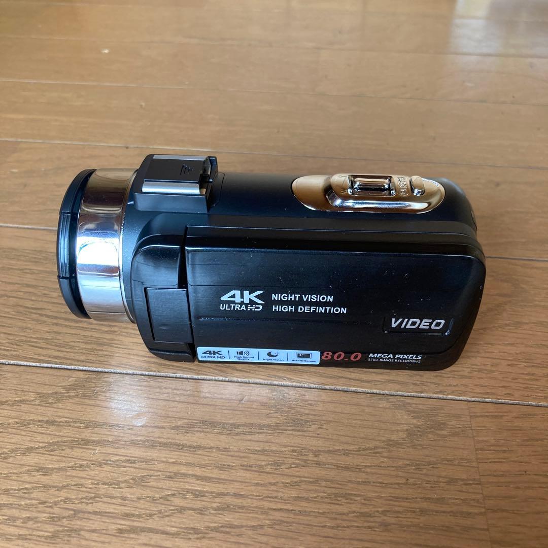 【美品】4K Ultra HD ビデオカメラ 8000万画素