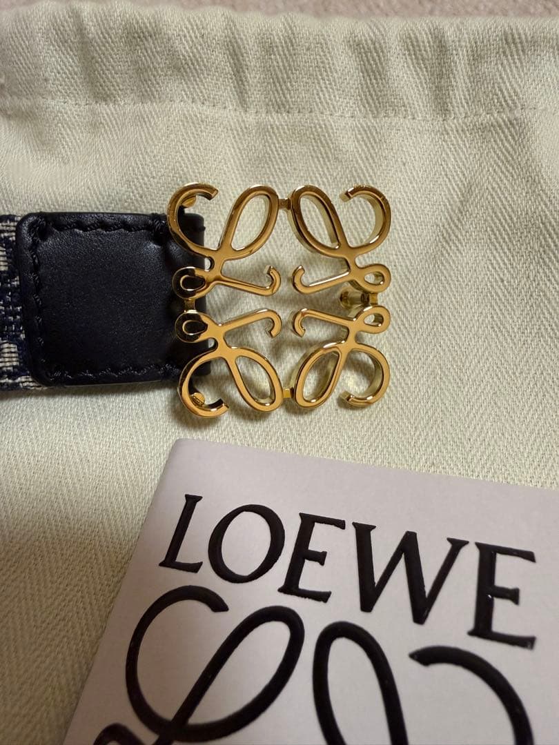 LOEWE ロエベ ベルト/ANAGRAM BELT 2.8CM