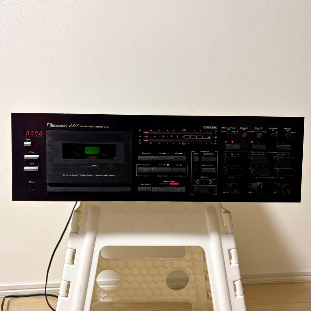 ナカミチ　Nakamichi ZX-7 通電確認済　ジャンク品