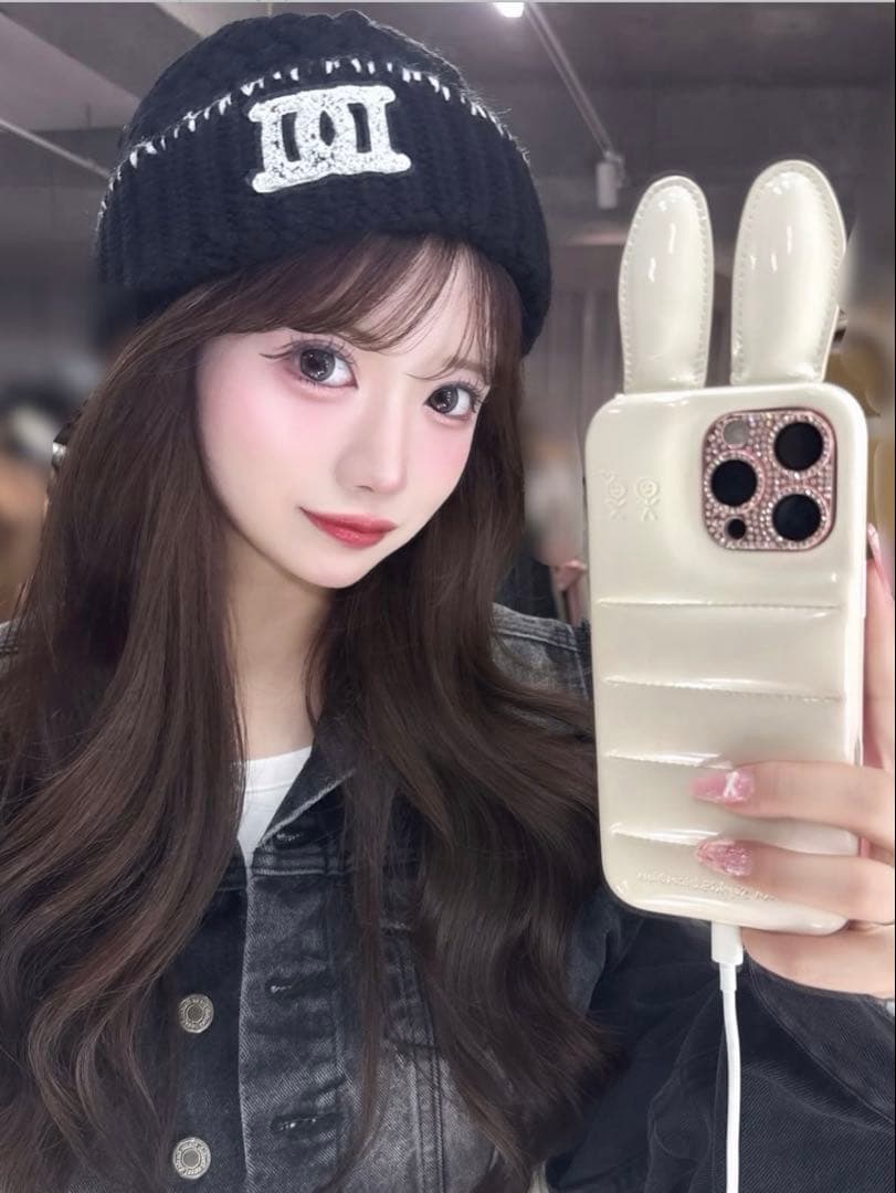 新品・未開封♡Darich♡DDロゴバスケットニットビーニー　BLK