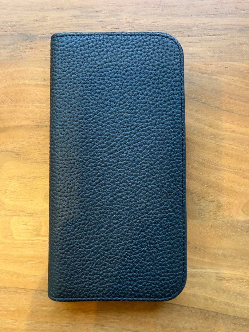 ダイアリーケース（iPhone16Pro）ボッタラートレザー　シュリンクレザー