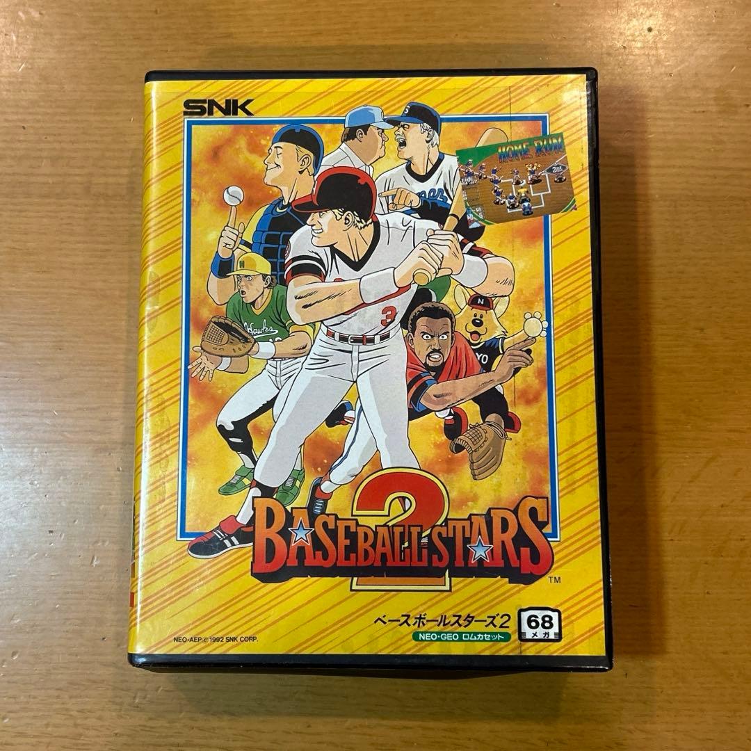 ネオジオカセット　ベースボールスターズ