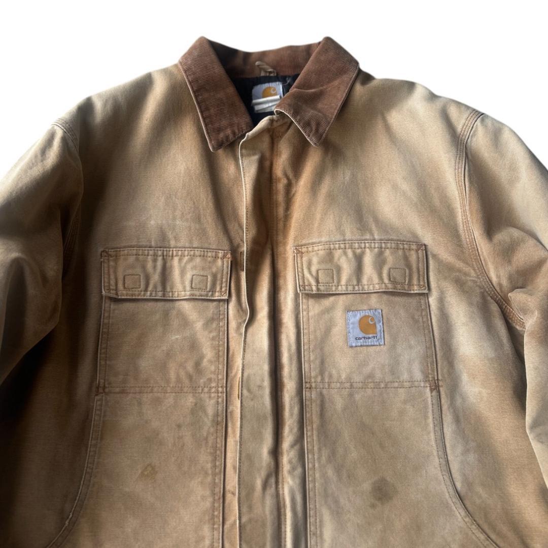 80's/Carharttカーハート/ビンテージトラディショナルコート/XL