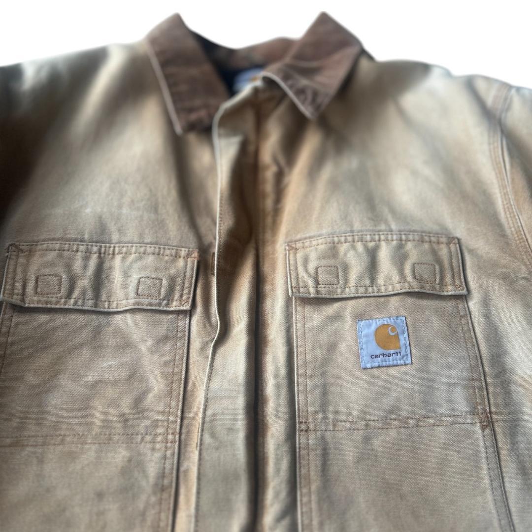 80's/Carharttカーハート/ビンテージトラディショナルコート/XL