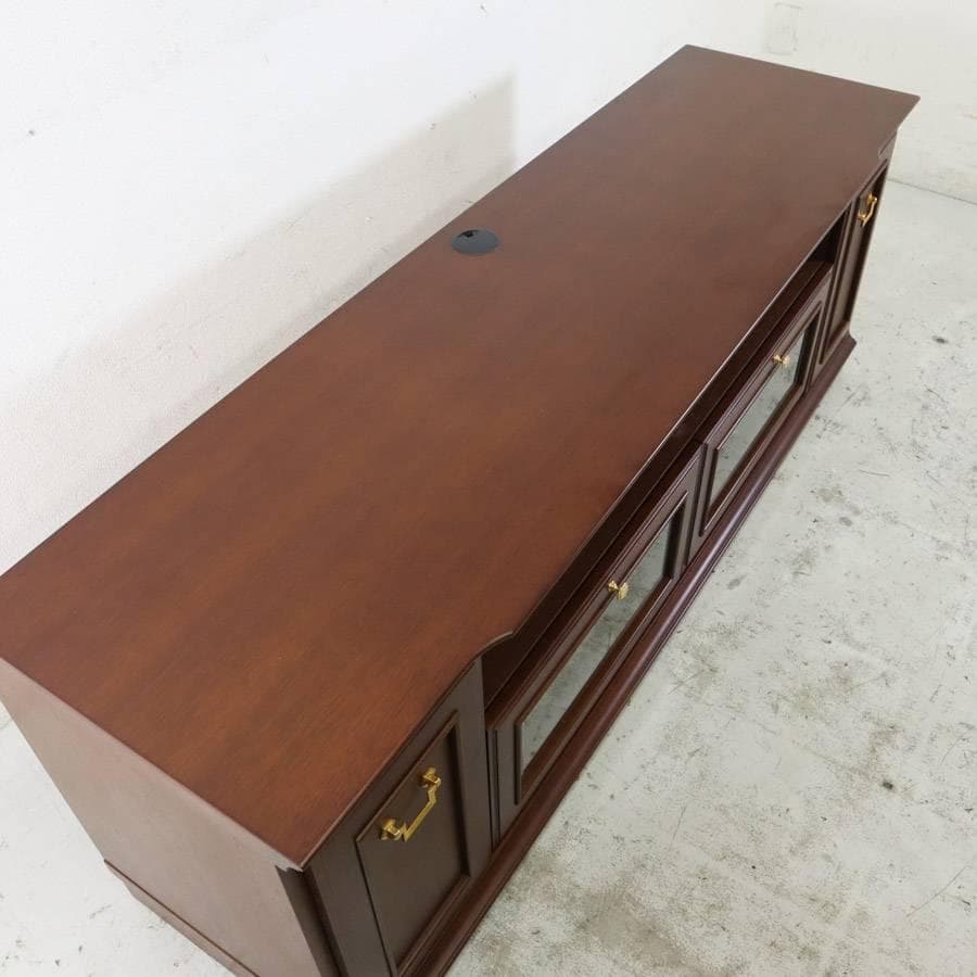 マルニ木工 地中海 テレビ台 シアターボード AVボード ローボード クラシカル