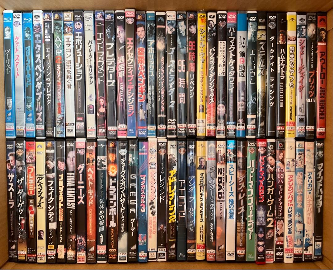 ①中古　DVD まとめ売り　134枚セット