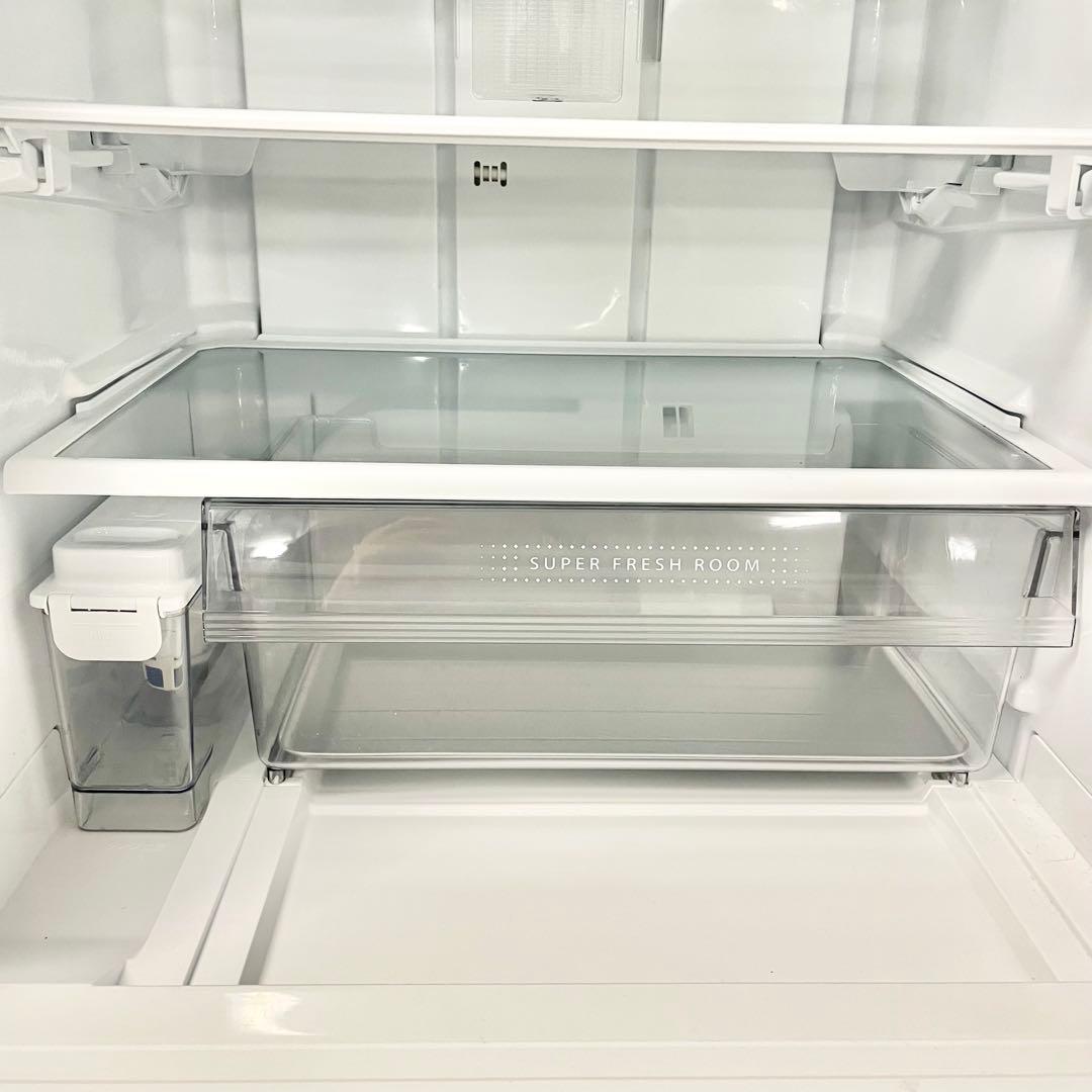 20年製 東芝 363L 3ドア 冷蔵庫 GR-S36SXV(EW)