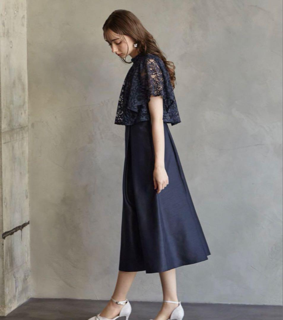 AIMER レース　ドレス　パーティー　結婚式　披露宴　二次会