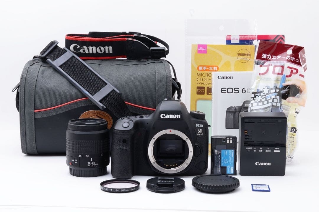 保証/一眼レフカメラ Canon EOS 6D Mark II標準レンズセット