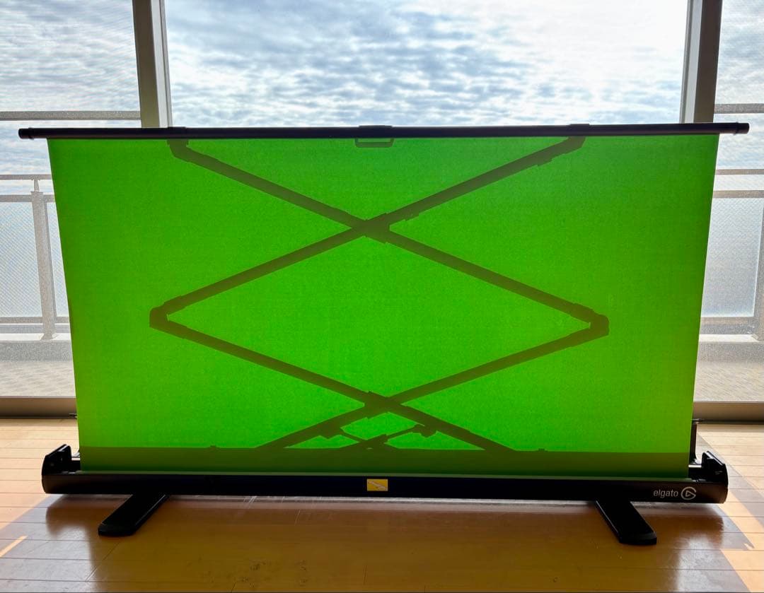 Elgato（エルガト）自立・収納式グリーンスクリーン　グリーンバック