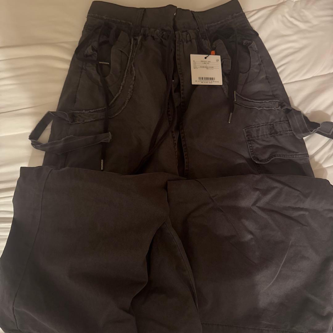 SLY TUCK WIDE WOVEN パンツ