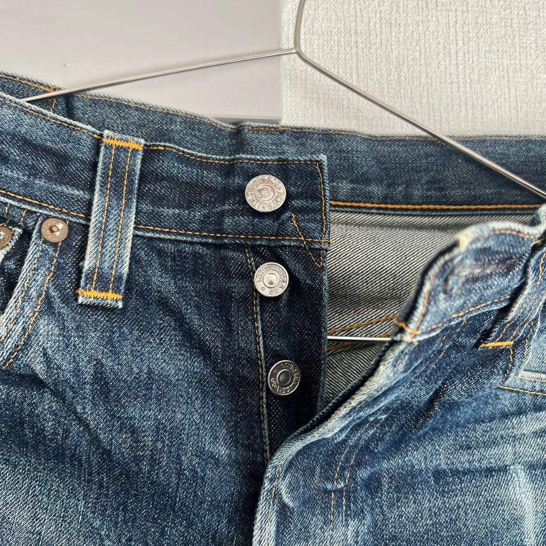 希少 Levi's 501XX W32 赤耳 ビッグE 色落ち最高ハチノス鬼ヒゲ