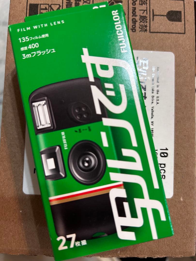 フジカラー写ルンです newパッケージ 27枚撮り 1ケース( 10個入り)