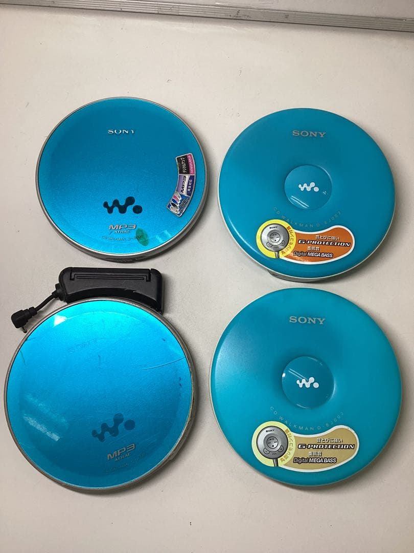 ば*こ様 SONY WALKMAN ポータブルCDプレーヤー 4台セット