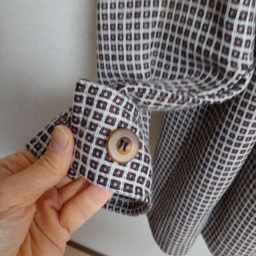 CHRISTOPHE LEMAIRE チェック柄 ベルト付きジャケット