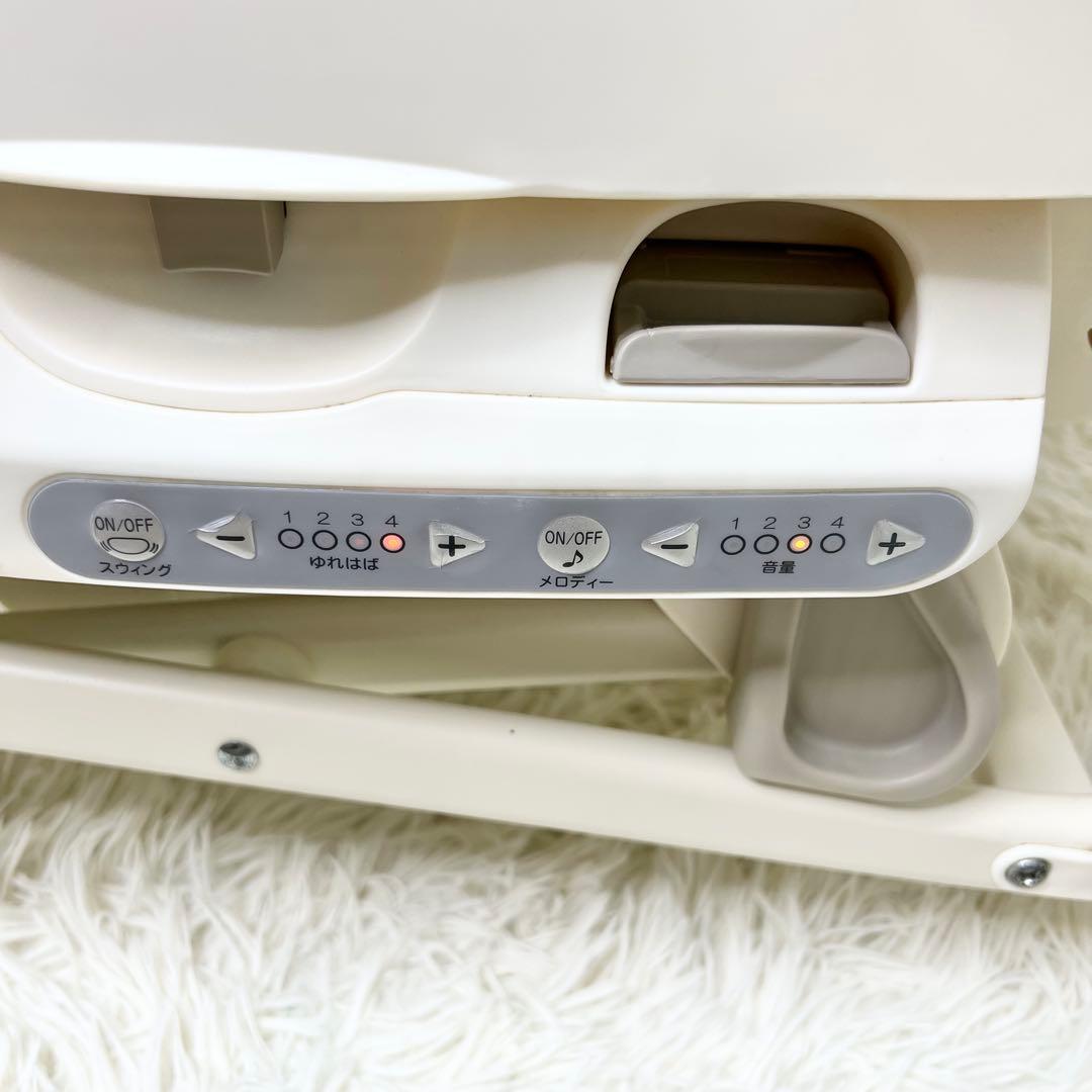 美品 Combi ルシエスAT 電動 ハイローチェア バウンサー ゆりかご